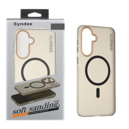 قاب اورجینال Syndee پشت مات MagSafe مدل Samsung Galaxy A37 / A56 / A36 - مشکی (پک دار)