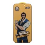 محافظ صفحه نمایش شیشه ای Full Cover Privacy Anti Peeping مدل Apple iPhone 16 / iPhone 15 / iPhone 14 Pro