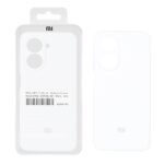 قاب سیلیکونی پاک کنی اورجینال درجه یک Xiaomi Redmi A5 / Poco C71 - سفید (پک دار)