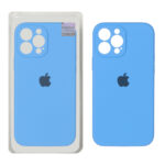 قاب سیلیکونی پاک کنی اورجینال Master Quality مدل Apple iPhone 13 Pro Max - آبی (پک دار)