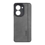 قاب طرح چرم RYOURK مدل Xiaomi Redmi A5 / Poco C71 - خاکستری