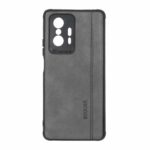 قاب طرح چرم RYOURK مدل Xiaomi Mi 11T / Mi 11T Pro - خاکستری
