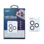 محافظ لنز رینگی اورجینال XMART شابلون دار Apple iPhone 15 Pro Max / iPhone 15 Pro - سرمه ای (پک دار)