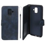 کیف موبایل مگنتی درجه یک داخل خز MNC Plus مدل Samsung Galaxy A6 - سرمه ای