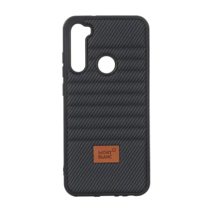 قاب Mont Blanc پافری طرح هاشور Xiaomi Redmi Note 8 - مشکی