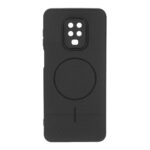 قاب شطرنجی طرح مگ سیف محافظ لنزدار Xiaomi Redmi Note 9S / Redmi Note 9 Pro / Redmi Note 9 Pro Max - مشکی