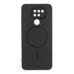 قاب شطرنجی طرح مگ سیف محافظ لنزدار Xiaomi Redmi Note 9 / Redmi 10X 5G / Redmi 10X Pro 5G - مشکی