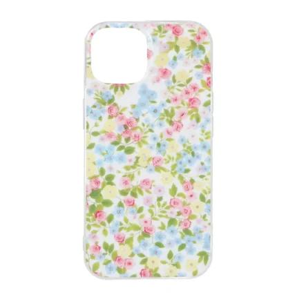 قاب Flower پشت سخت دور ژله ای Apple iPhone 15 / iPhone 14 / iPhone 13 - طرح 2