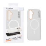 قاب اورجینال Syndee مات Magsafe مدل Samsung Galaxy A54 - سفید (پک دار)