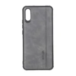 قاب طرح چرم RYOURK مدل Xiaomi Redmi 9A / Redmi 9A Sport / Redmi 9AT - خاکستری