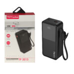 پاوربانک فست شارژ TSCO 30000mAh مدل TP 3013 22.5W - مشکی (گارانتی 12 ماهه TSCO)