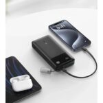 پاوربانک فست شارژ Anker 30W 20000mAh مدل Smart Display Nano A1384H11 - مشکی (گارانتی شش ماهه ایویز) - تصویر 4