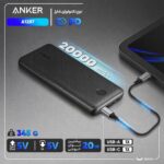 پاوربانک PD و فست شارژ Anker 20000mAh مدل PowerCore Essential A1287P11 20W - مشکی (گارانتی شش ماهه ایویز) - تصویر 13
