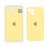 قاب سیلیکونی پاک کنی اورجینال Master Quality مدل Apple iPhone 13 / iPhone 14 - لیمویی (پک دار)