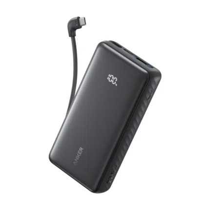 پاوربانک فست شارژ Anker 20000mAh مدل A110EP11 22.5W - مشکی (گارانتی شش ماهه ایویز)