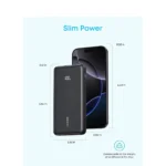 پاوربانک فست شارژ Anker 20000mAh مدل A110EP11 22.5W - مشکی (گارانتی شش ماهه ایویز) - تصویر 3