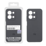 قاب سیلیکونی پاک کنی اورجینال Master Quality مدل نسخه گلوبال Xiaomi Redmi 15C / Poco C85 - خاکستری (پک دار)