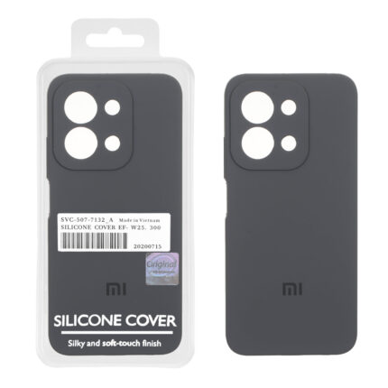 قاب سیلیکونی پاک کنی اورجینال Master Quality مدل نسخه گلوبال Xiaomi Redmi 15C / Poco C85 - خاکستری (پک دار)