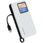 مودم همراه و پاوربانک PD و فست شارژ PORODO 4G/TD-LTE 10000mAh 20W مدل PDPBFCH087WH - سفید (گارانتی یکساله شرکتی)