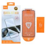 محافظ صفحه نمایش شیشه ای اورجینال Mietubl - Quick Fit Box مدل Apple iPhone 17 Pro / iPhone 18 Pro (پک دار)