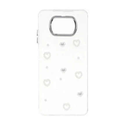 قاب رزینی شفاف طرح برجسته Xiaomi Poco X3 / Poco X3 Pro / Poco X3 NFC - کد 460