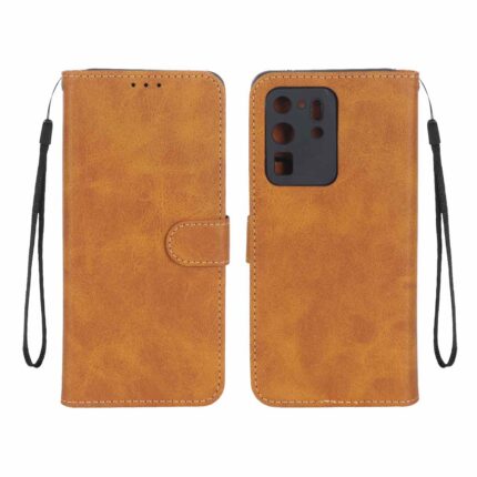 کیف موبایل مگنتی Samsung Galaxy S20 Ultra - عسلی
