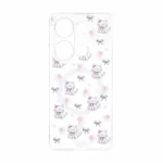 قاب Cute کریستالی طرح مگ سیف محافظ لنزدار Xiaomi Redmi Note 14S / Note 13 Pro 4G / Poco M6 Pro 4G - کد 123