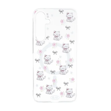 قاب Cute کریستالی طرح مگ سیف Samsung Galaxy A35 / A55 - کد 360