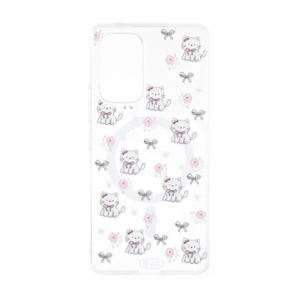 قاب Cute کریستالی طرح مگ سیف Samsung Galaxy A53 - کد 546