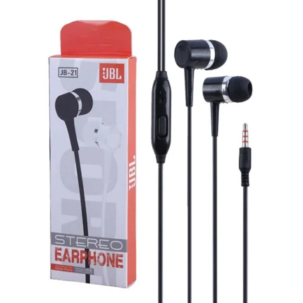 هندزفری باسیم JBL مدل JB-21 - مشکی - ASP