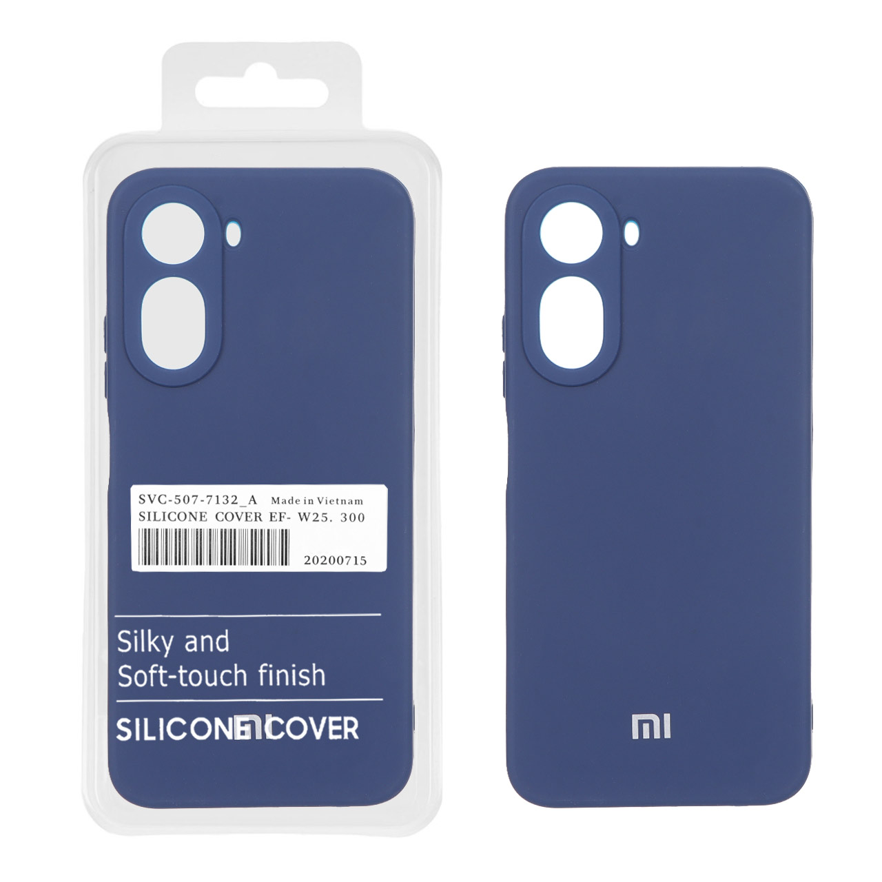 4652894 قاب نیو سیلیکون محافظ لنزدار RFF مدل Xiaomi Poco C81 / C81 Pro / C85X / Redmi A7 Pro - سرمه ای (پک دار) - تصویر 1