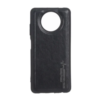 قاب طرح چرم AMG محافظ لنزدار Xiaomi Poco X3 / Poco X3 Pro / Poco X3 NFC - مشکی