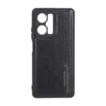 قاب طرح چرم AMG محافظ لنزدار Xiaomi Redmi Note 12 Pro 5G / Xiaomi Poco X5 Pro 5G - مشکی