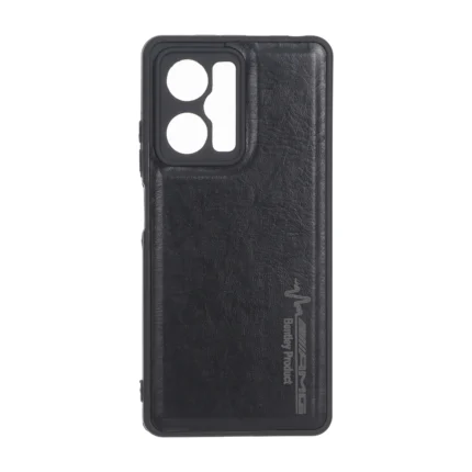 قاب طرح چرم AMG محافظ لنزدار Xiaomi Redmi Note 12 Pro 5G / Xiaomi Poco X5 Pro 5G - مشکی