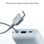 پاوربانک فست شارژ Xiaomi 22.5W 10000mAh مدل P15ZM - آبی - اصلی (گارانتی 18 ماهه شرکتی) - تصویر 4