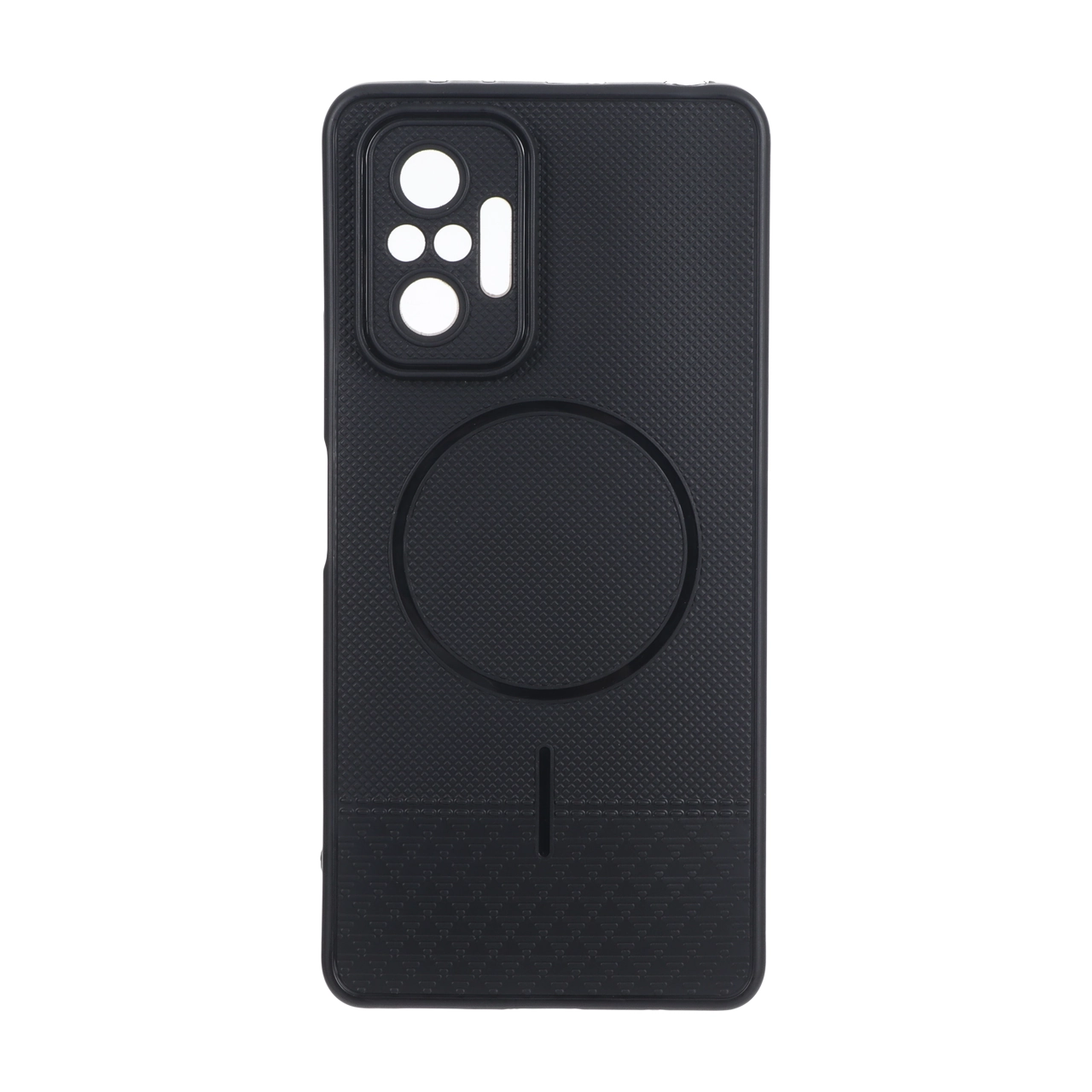 4656886 قاب شطرنجی طرح مگ سیف محافظ لنزدار Xiaomi Redmi Note 10 Pro 4G / Redmi Note 10 Pro Max - مشکی - تصویر 1