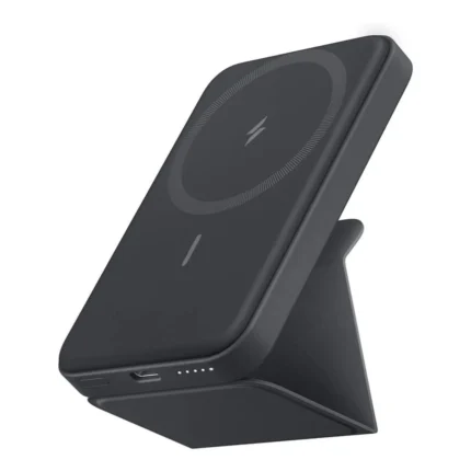 پاوربانک فست شارژ مگ سیف Anker 12W 5000mAh مدل A1618H11 - مشکی (گارانتی 6 ماهه ایویز)