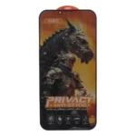 محافظ صفحه نمایش شیشه ای Full Cover Horo Anti Static Privacy مدل Apple iPhone 13 Pro Max / iPhone 14 Plus