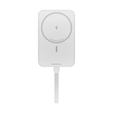 پاوربانک وایرلس و فست شارژ Glorimi 22.5W 10000mAh مدل LIGHTCORE MAG - سفید (گارانتی 18 ماهه شرکتی)