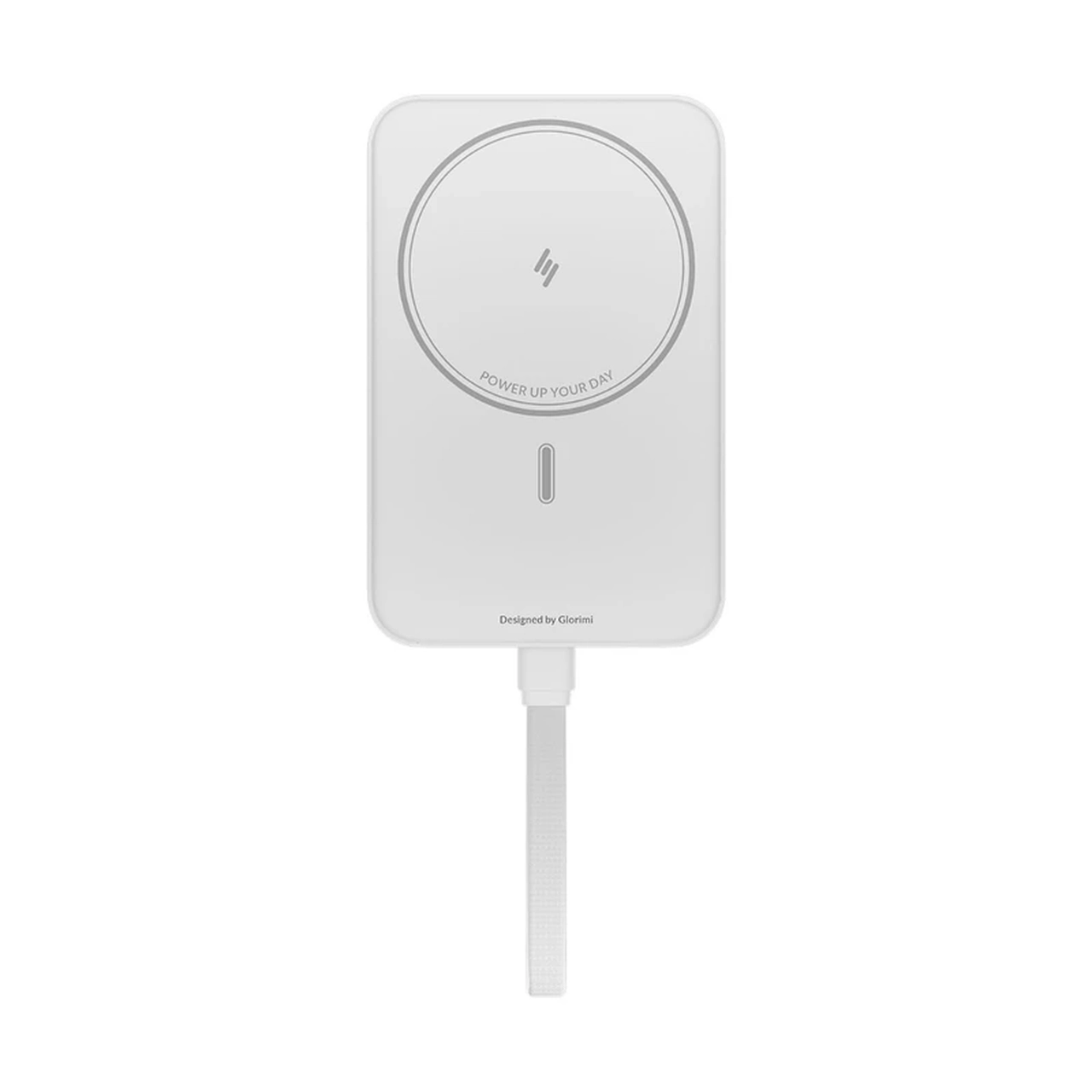 4657756 پاوربانک وایرلس و فست شارژ Glorimi 22.5W 10000mAh مدل LIGHTCORE MAG - سفید (گارانتی 18 ماهه شرکتی) - تصویر 1