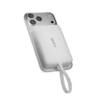 پاوربانک وایرلس و فست شارژ Glorimi 22.5W 10000mAh مدل LIGHTCORE MAG - سفید (گارانتی 18 ماهه شرکتی) - تصویر 7