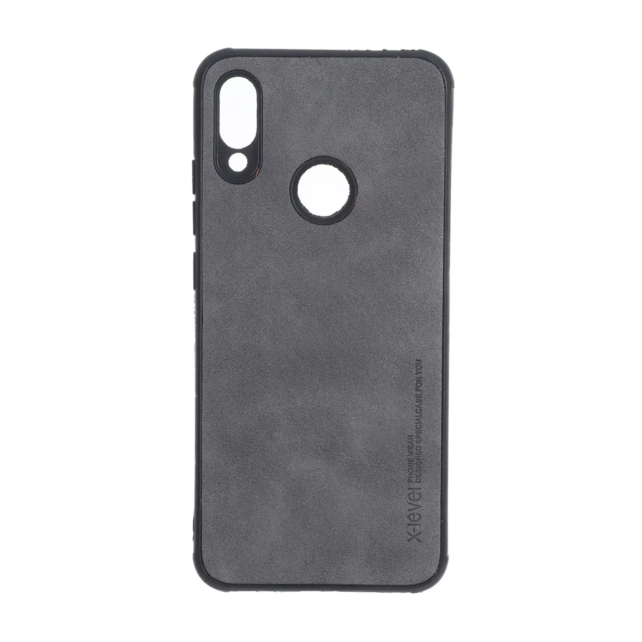 4660528 قاب طرح چرم Xlevel مدل Xiaomi Redmi Note 7 / Note 7 Pro / Note 7s - خاکستری - تصویر 1