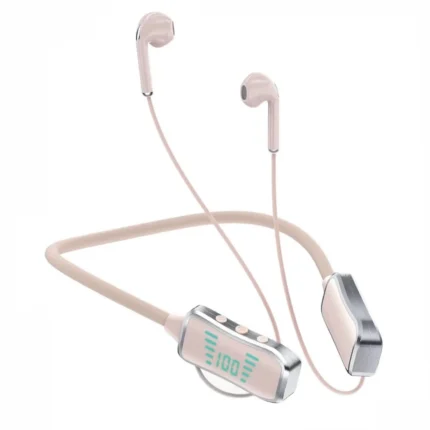 هندزفری گردنی بی سیم KL50 - کرم - RH
