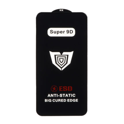 محافظ صفحه نمایش شیشه ای Full Cover ESD Anti Static - Super 9D مدل Samsung Galaxy S23 FE / A54 / Honor 400