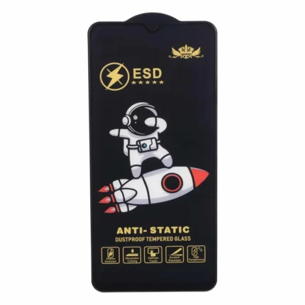 محافظ صفحه نمایش شیشه ای Full Cover Space Man Anti Static ESD مدل Xiaomi Redmi A3 / A3x / Redmi 10C / Redmi 12C / Redmi 11A / Redmi 10 Power / Poco C40 / Poco C55 / C61