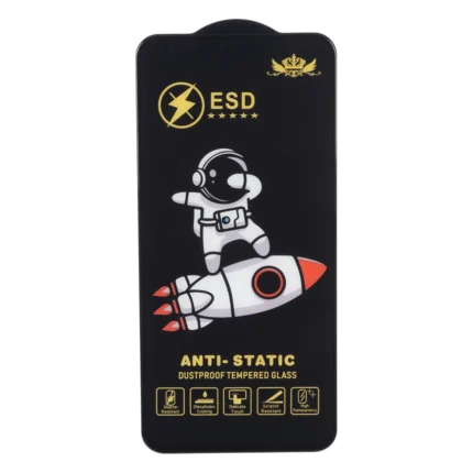 محافظ صفحه نمایش شیشه ای Full Cover Space Man Anti Static ESD مدل Xiaomi Poco X8 Pro