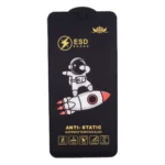 محافظ صفحه نمایش شیشه ای Full Cover Space Man Anti Static ESD مدل Samsung Galaxy A17 / A16 / A26