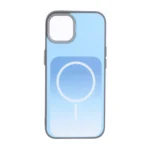 قاب مستطیلی Gray طرح مگ سیف لنز کربن Apple iPhone 13 / iPhone 14 - آبی