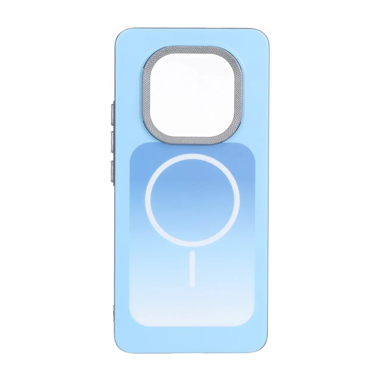 4663538 قاب مستطیلی Gray طرح مگ سیف لنز کربن Xiaomi Redmi Note 15 / Poco M8 5G - آبی - تصویر 1
