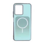 قاب مستطیلی Gray طرح مگ سیف لنز کربن Xiaomi Redmi Note 12 4G - سبزآبی